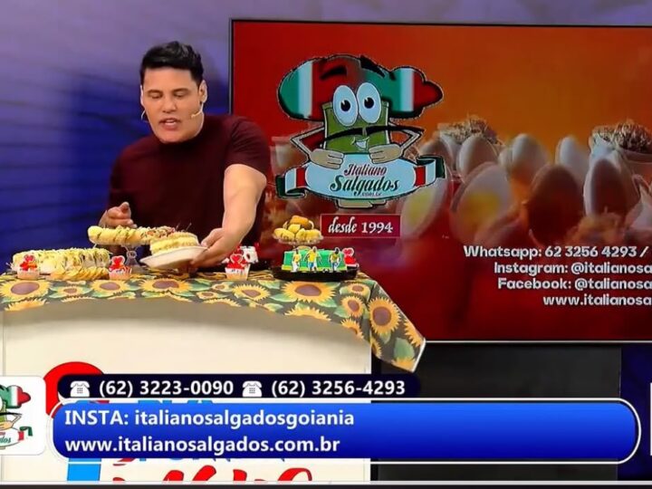 Italiano Salgados: mais de 31 anos de tradição e sabor em Goiânia