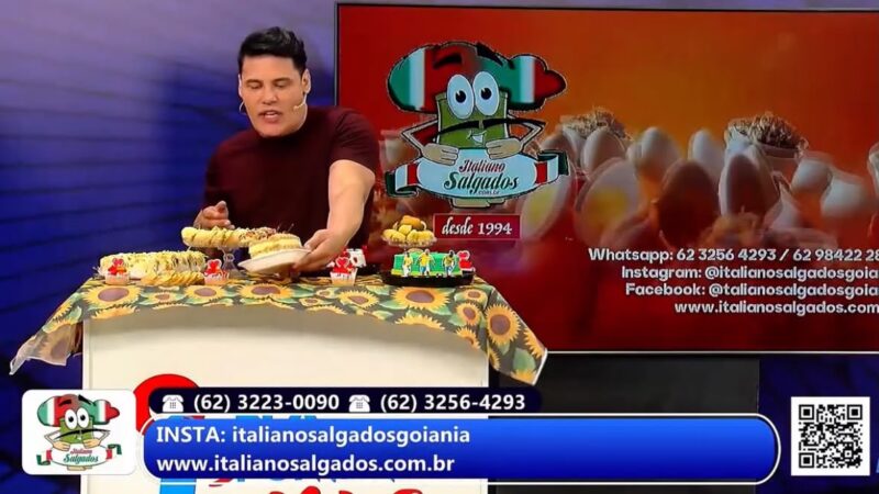 Italiano Salgados: mais de 31 anos de tradição e sabor em Goiânia