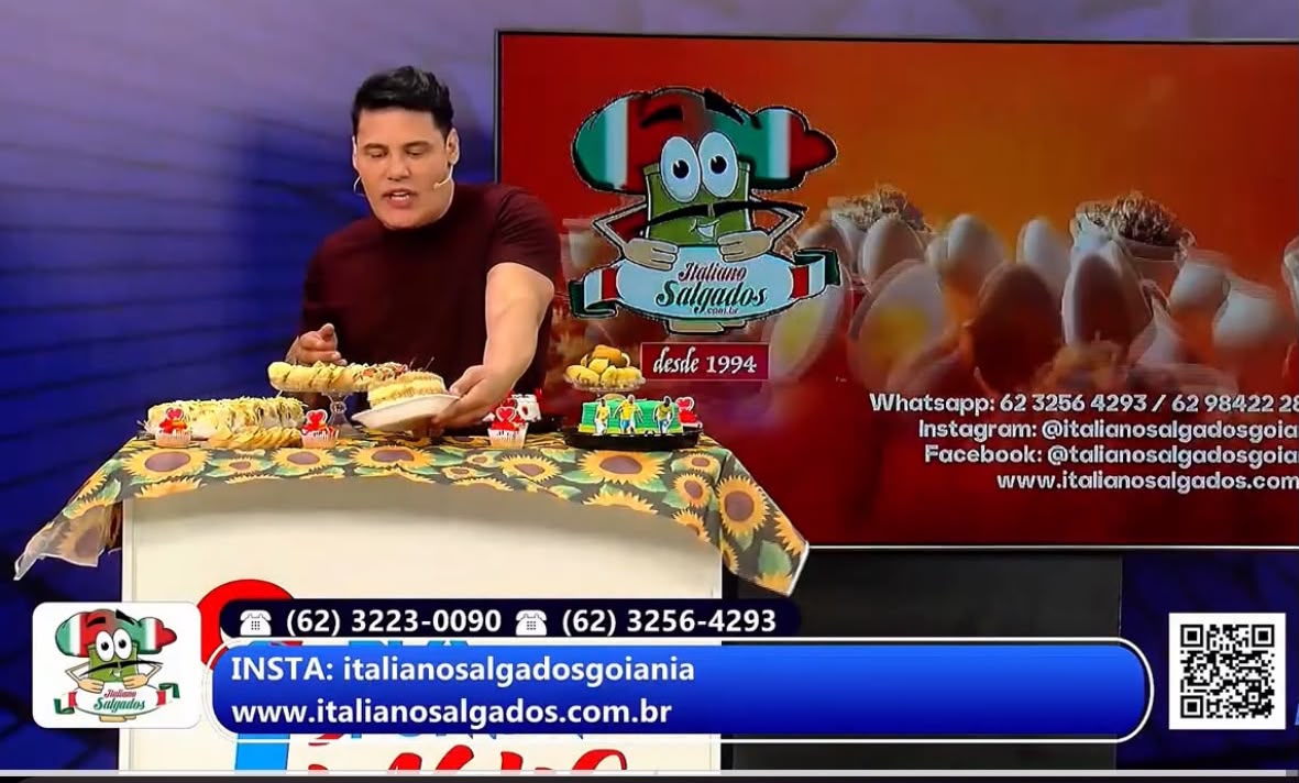 Italiano Salgados: mais de 31 anos de tradição e sabor em Goiânia