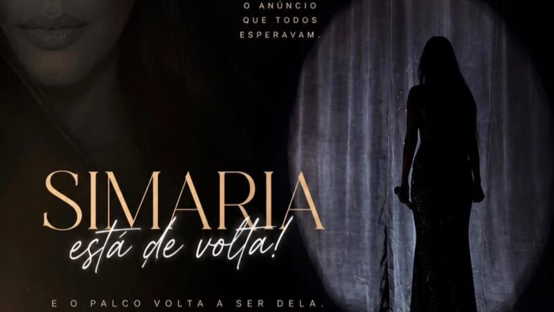 CHORA NÃO COLEGUINHA! Simaria está de volta à música