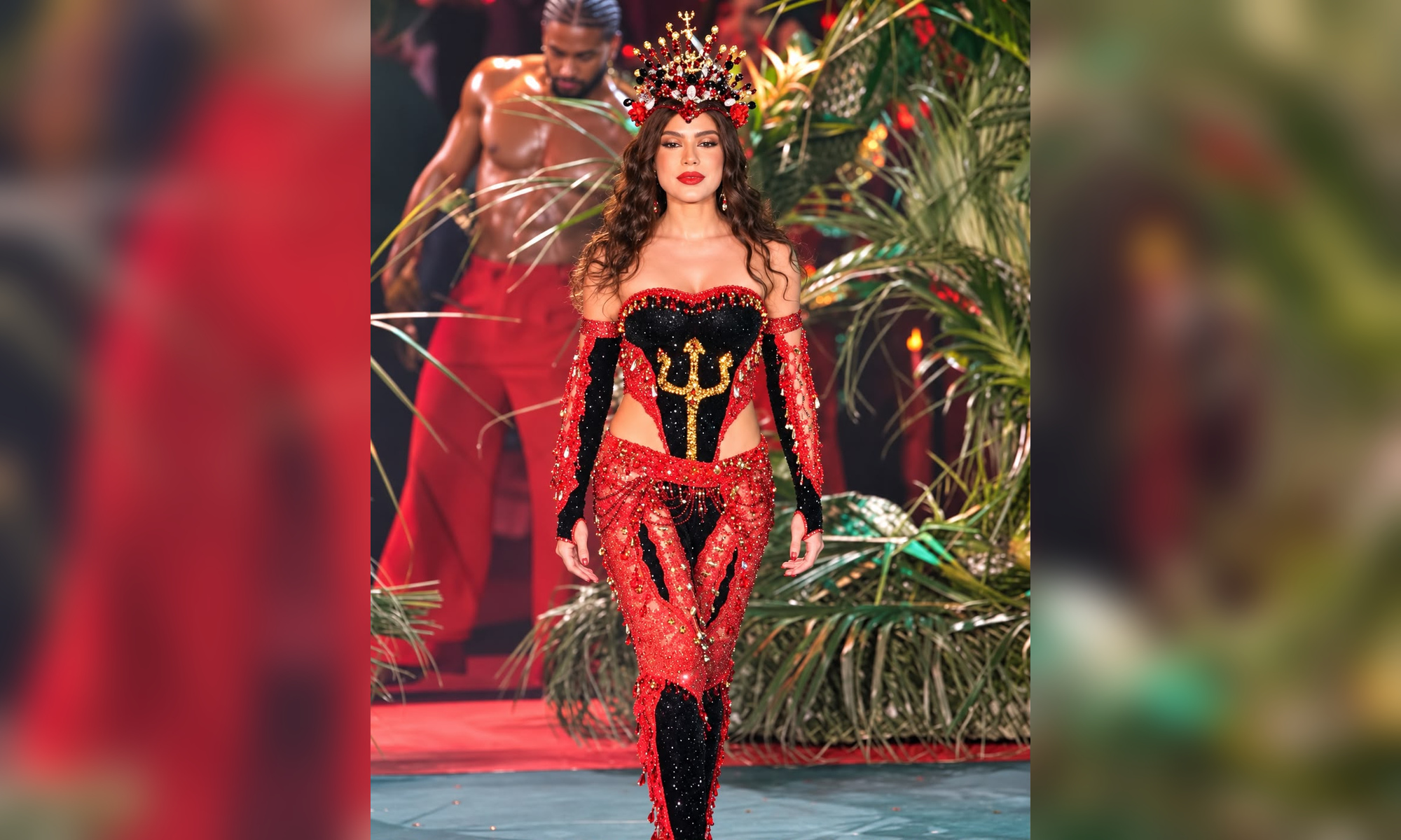 Anitta é coroada Rainha de Bateria da Grande Rio em noite de emoção e samba