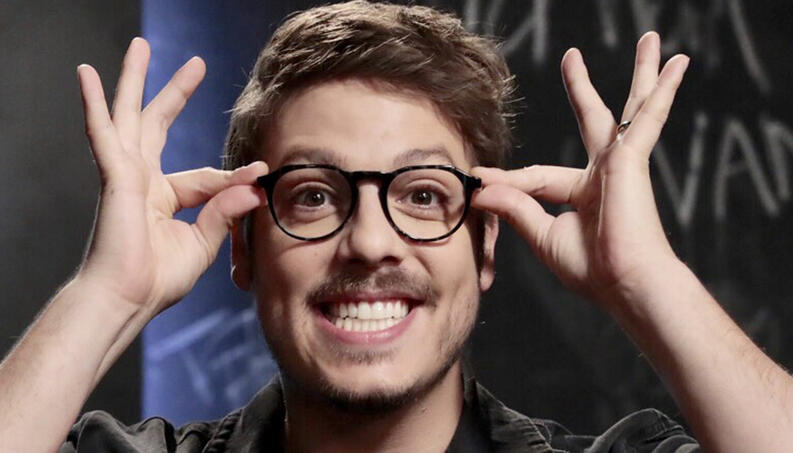 Fábio Porchat divulga filme no XVídeos