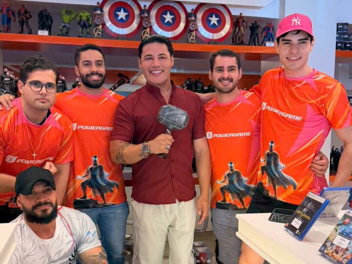 Gui Artístico prestigia inauguração da Power Game, nova loja gamer em Goiânia