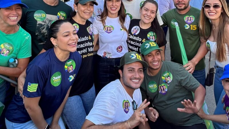 Iara Vilela conquista carinho da população e mostra força da mulher na política de Goiás