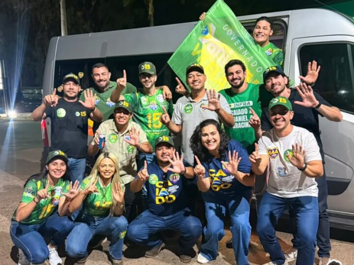 A “ Tropa do 15 “  mostra presença e mobilização em Catalão