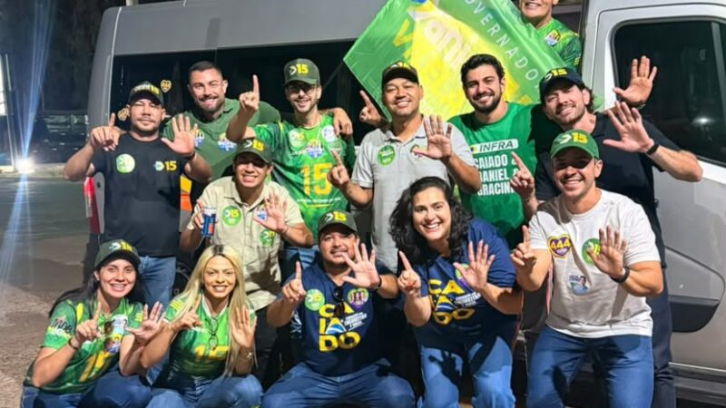 A “ Tropa do 15 “  mostra presença e mobilização em Catalão