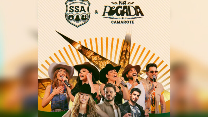 Festival SSA terá camarote premium com seis grandes atrações, open bar e churrasco liberado em Goiânia