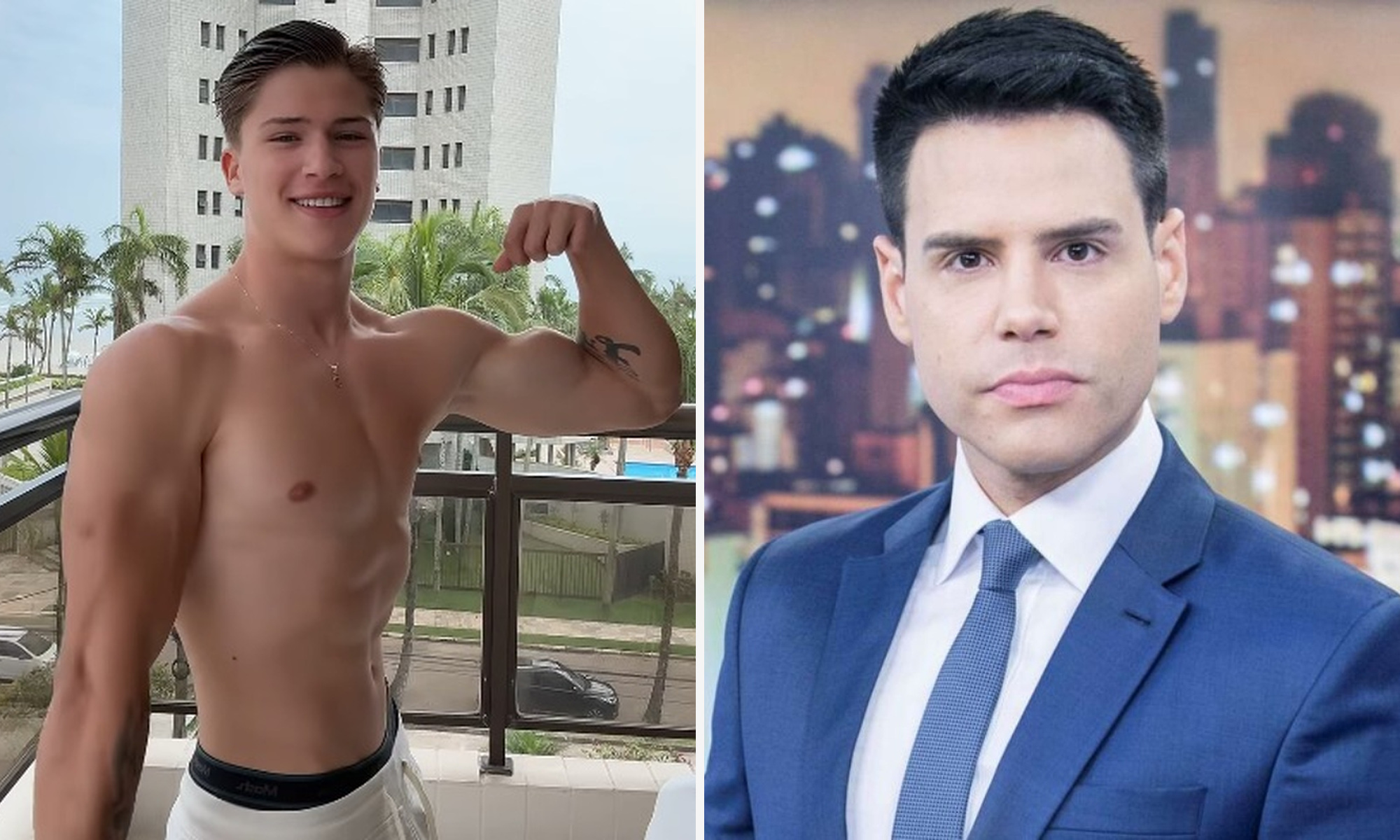 Jay Molecão dá fora em Luiz Bacci após convite inusitado: “Nada contra, mas eu curto mulher”
