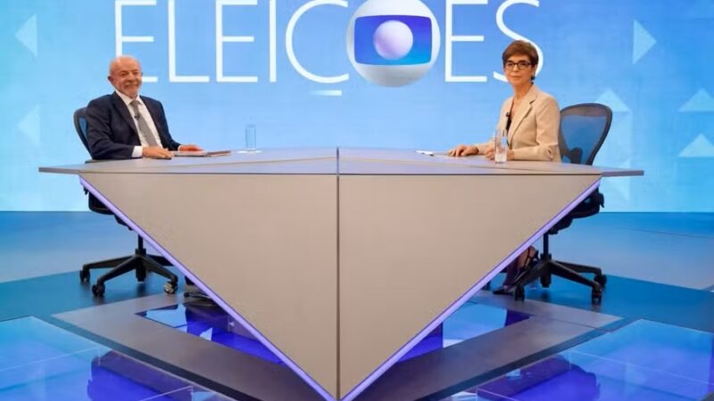 Sabatina com Lula é a maior audiência da TV Globo na quinta-feira (15/10)