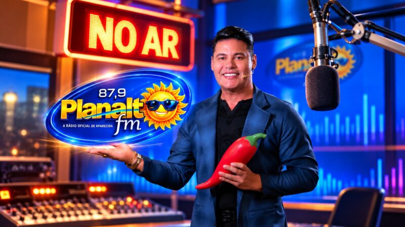 Gui Artístico amplia atuação na comunicação e estreia o “Pimenta da Planalto” na Rádio Planalto FM