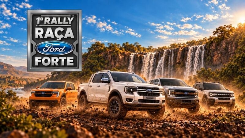 “1º Rally Raça Forte Ford” reúne aventura e veículos da marca em percurso de 140 km pelo Cerrado goiano
