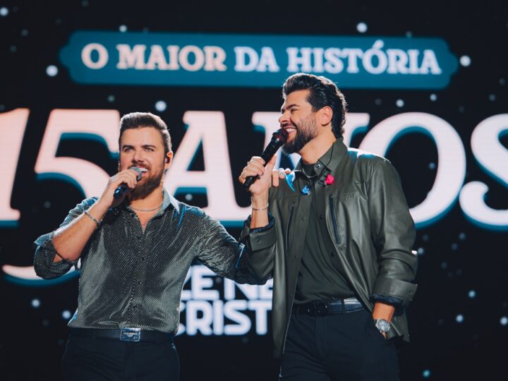 Zé Neto & Cristiano celebram 15 anos de carreira com show para mais de 40 mil pessoas em Brasília