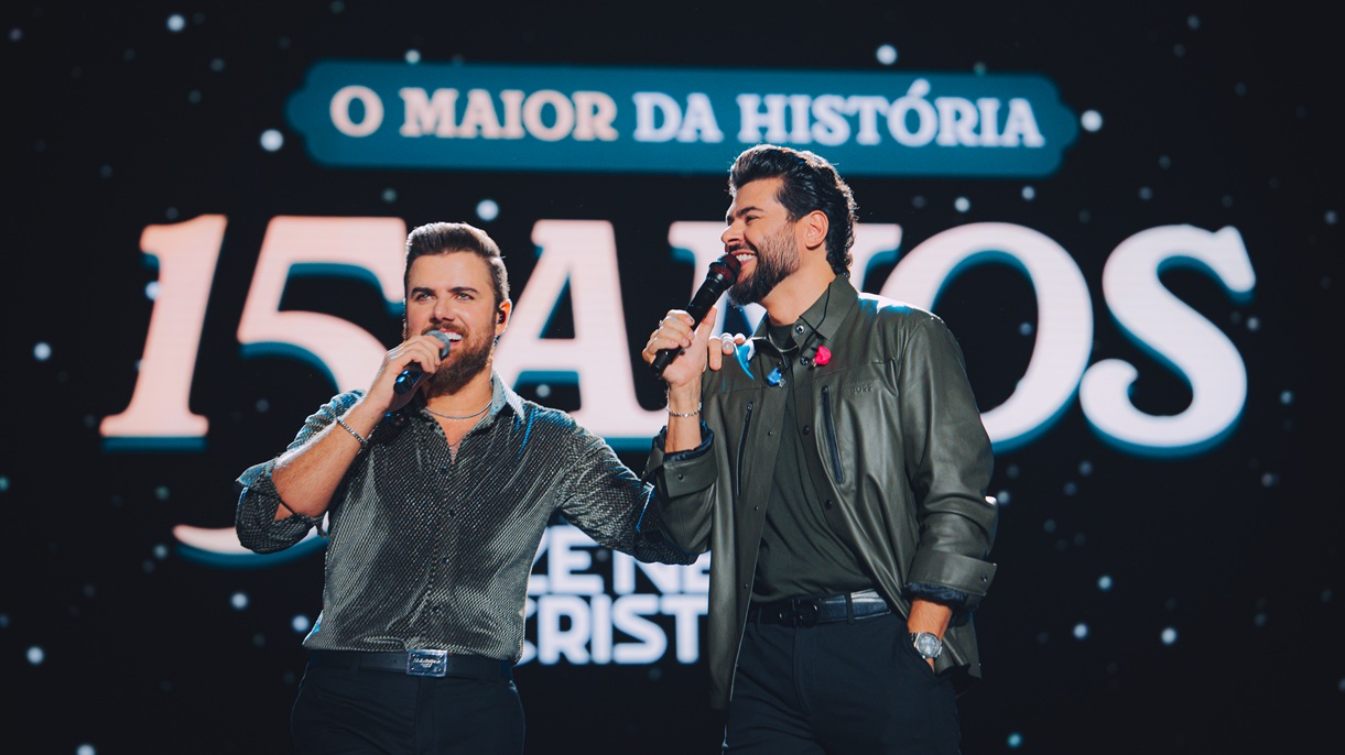 Zé Neto & Cristiano celebram 15 anos de carreira com show para mais de 40 mil pessoas em Brasília