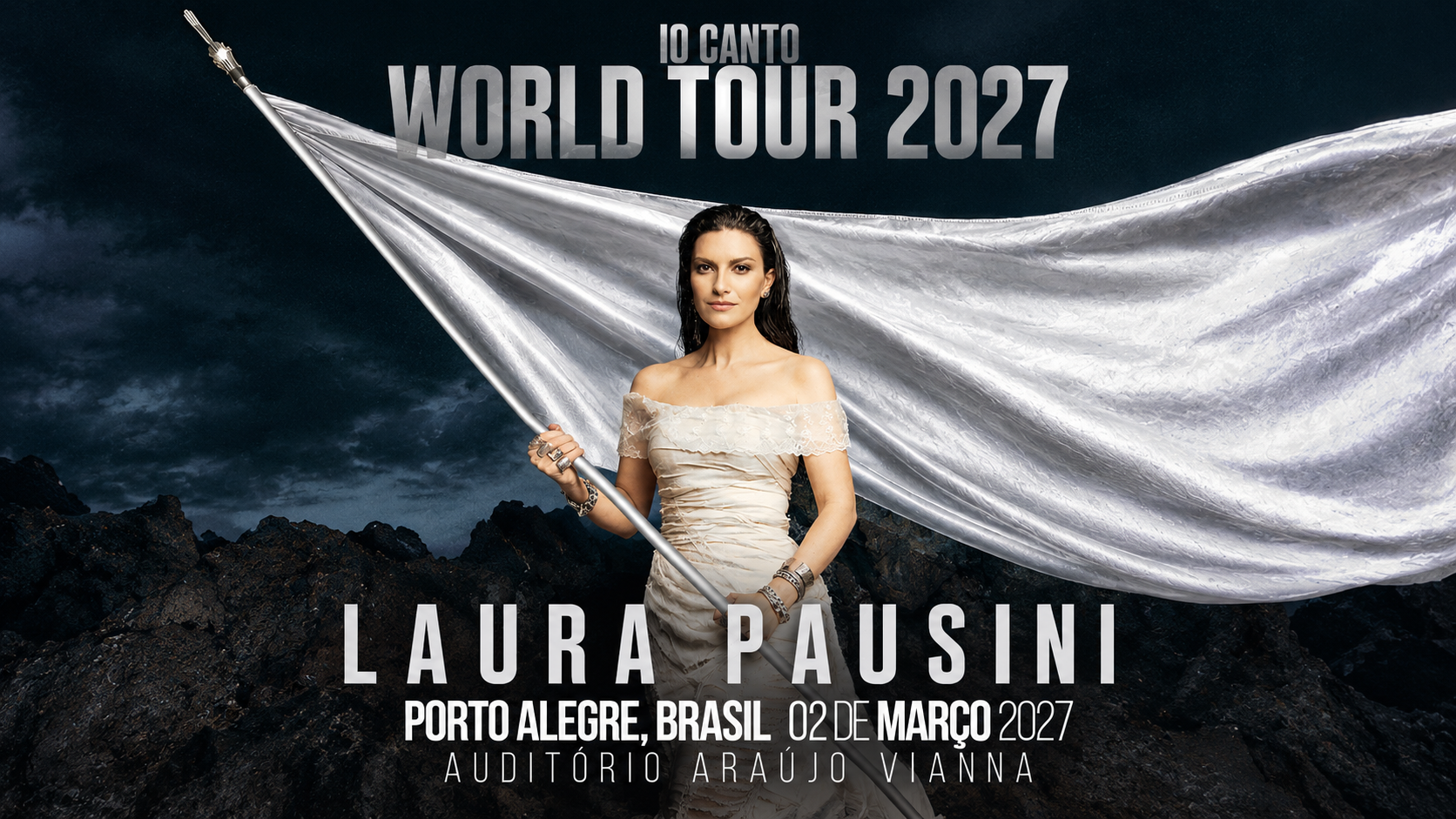 Laura Pausini volta a Porto Alegre após 30 anos para show no Araújo Vianna