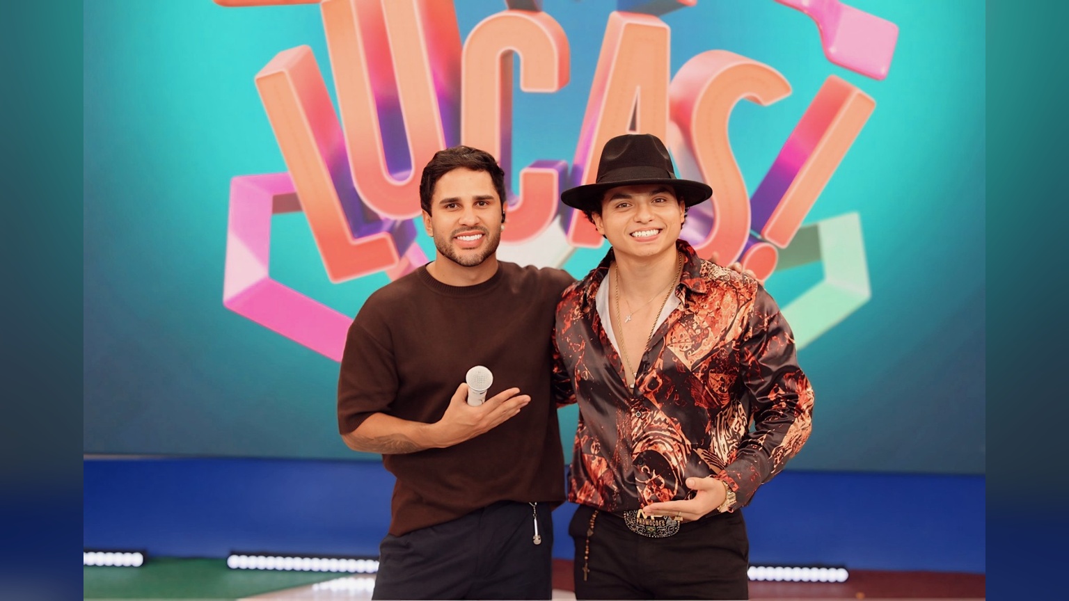 Filho do Piseiro no palco do ‘Eita Lucas!’ deste sábado (17/10)