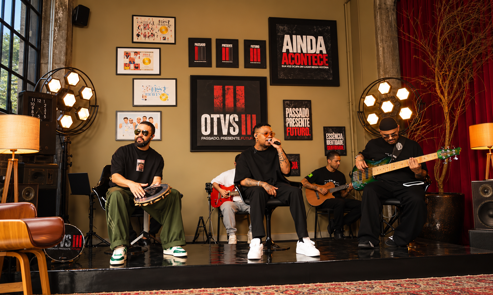 Os Travessos celebram nova fase com gravação do OTVS III e músicas inéditas em São Paulo