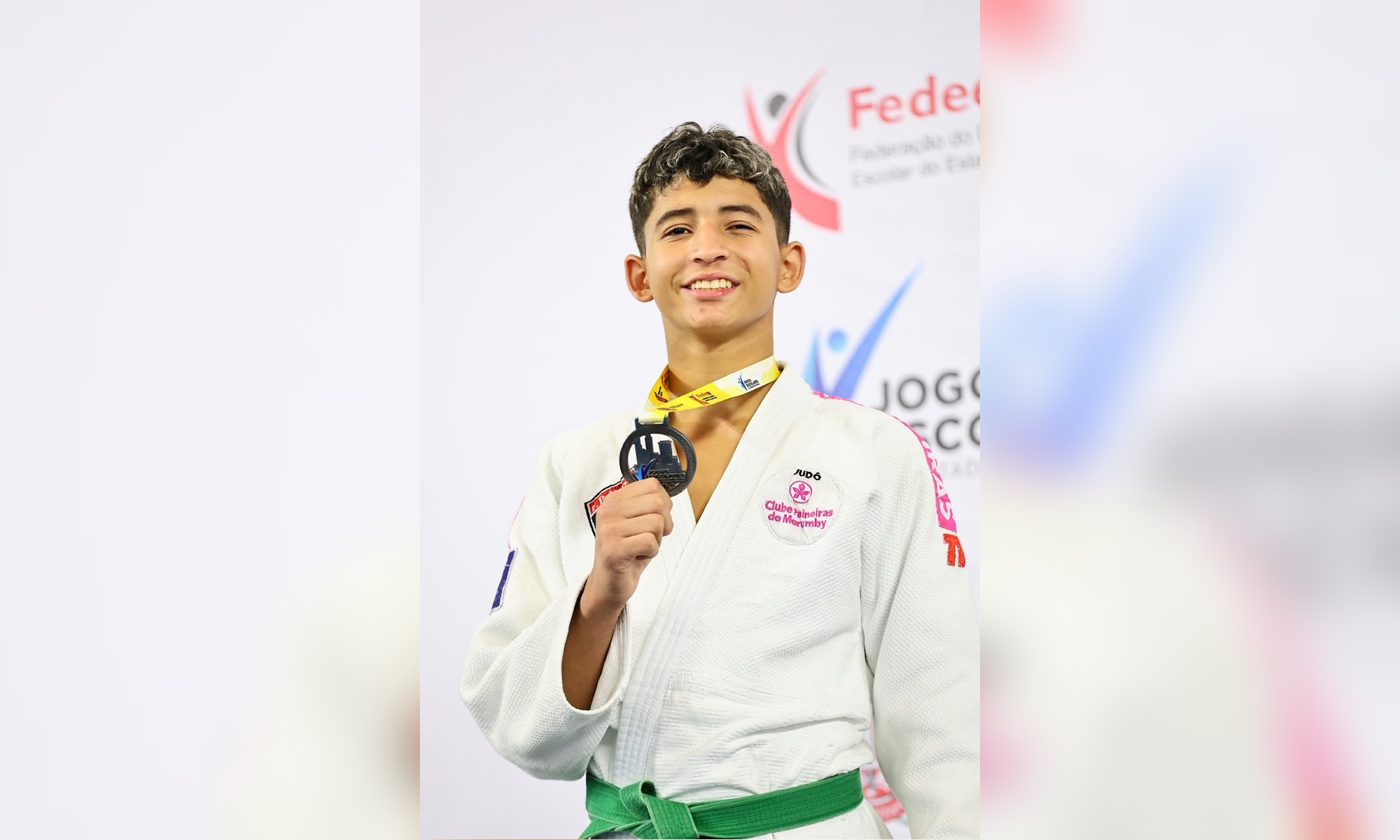 Lorenzo Floriano, jovem talento do judô, busca apoiadores para avançar no esporte
